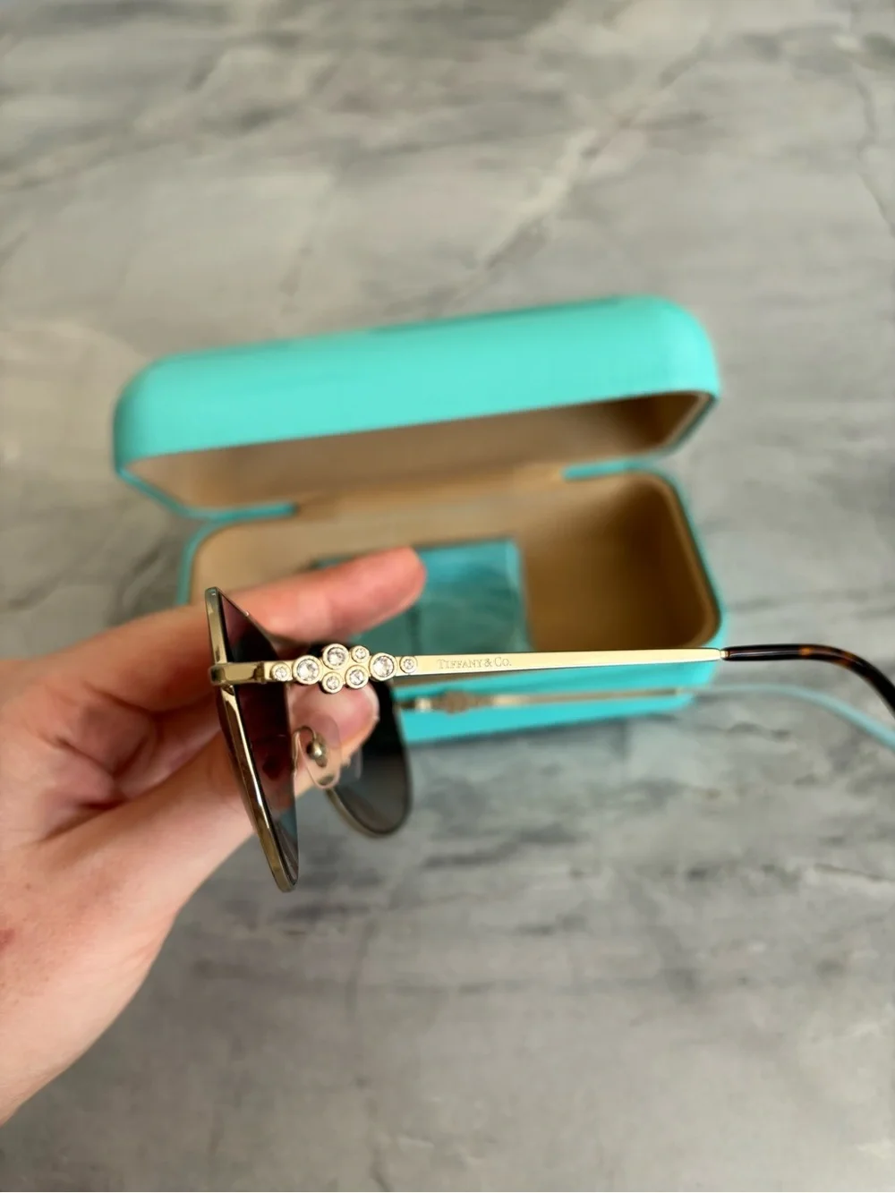 Tiffany & Co. elegant aviator
